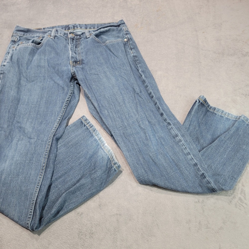 Levi's Jeans Mens 33x30 Blue 559 Relaxed Straight Medium Wash Denim Casual 11615